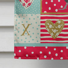 Load image into Gallery viewer, Naked Neck Chicken Love Flag Canvas House Size CK5266CHF