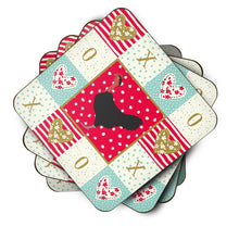 Load image into Gallery viewer, Naked Neck Chicken Love Coasters - Set of 4 Lightweight Foam, Absorbent Drink Coasters  CK5266FC