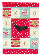 Load image into Gallery viewer, Minorca Ctalalan Chicken Love Garden Flag – Decorative Outdoor Yard Flag CK5268GF