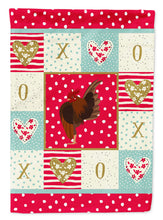 Load image into Gallery viewer, Malaysian Serama Chicken Love Garden Flag – Decorative Outdoor Yard Flag CK5269GF