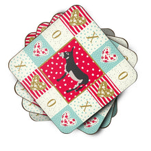Load image into Gallery viewer, American Mammoth Jack Donkey Love Coasters - Set of 4 Lightweight Foam, Absorbent Drink Coasters  CK5271FC