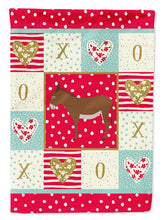 Load image into Gallery viewer, Cotentin Donkey Love Flag Canvas House Size CK5276CHF