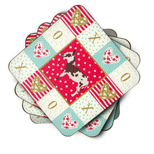 Load image into Gallery viewer, American Spotted Donkey Love Coasters - Set of 4 Lightweight Foam, Absorbent Drink Coasters  CK5278FC
