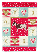 Load image into Gallery viewer, American Spotted Donkey Love Garden Flag – Decorative Outdoor Yard Flag CK5278GF