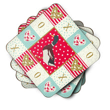 Load image into Gallery viewer, Rouen Duck Love Coasters - Set of 4 Lightweight Foam, Absorbent Drink Coasters  CK5283FC