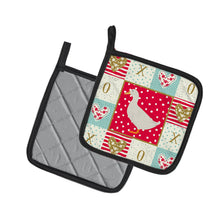 Load image into Gallery viewer, American Pekin Duck Love Pot Holders - Set of 2 - Heat-Resistant Kitchen Essentials CK5287PTHD