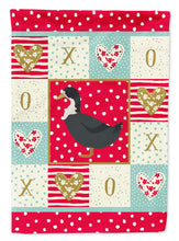 Load image into Gallery viewer, Blue Swedish Duck Love Flag Canvas House Size CK5289CHF