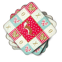 Load image into Gallery viewer, Weasel Love Coasters - Set of 4 Lightweight Foam, Absorbent Drink Coasters  CK5297FC