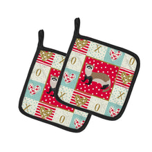 Load image into Gallery viewer, Ferret Love Pot Holders - Set of 2 - Heat-Resistant Kitchen Essentials CK5305PTHD