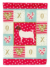 Load image into Gallery viewer, Boer Goat Love Flag Canvas House Size CK5313CHF