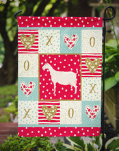 Load image into Gallery viewer, Saanen Goat Love Garden Flag – Decorative Outdoor Yard Flag CK5316GF