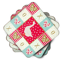 Load image into Gallery viewer, Embden Goose Love Coasters - Set of 4 Lightweight Foam, Absorbent Drink Coasters  CK5319FC