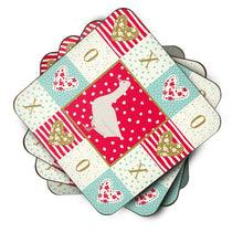Load image into Gallery viewer, Roman Goose Love Coasters - Set of 4 Lightweight Foam, Absorbent Drink Coasters  CK5325FC