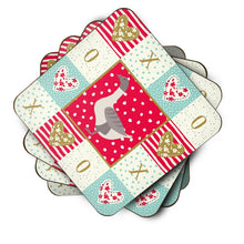 Load image into Gallery viewer, Buff Grey Back Goose Love Coasters - Set of 4 Lightweight Foam, Absorbent Drink Coasters  CK5328FC