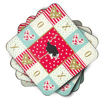 Load image into Gallery viewer, Common Ostrich Love Coasters - Set of 4 Lightweight Foam, Absorbent Drink Coasters  CK5351FC