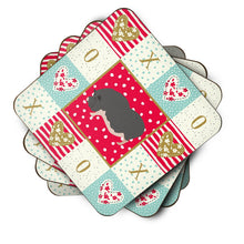 Load image into Gallery viewer, Vietnamese Pot-Bellied Pig Love Coasters - Set of 4 Lightweight Foam, Absorbent Drink Coasters  CK5368FC