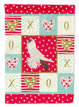 Load image into Gallery viewer, German Helmet Pigeon Love Flag Canvas House Size CK5371CHF