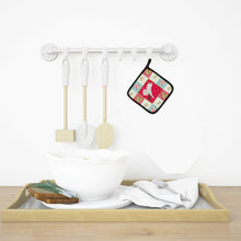 Load image into Gallery viewer, German Helmet Pigeon Love Pot Holders - Set of 2 - Heat-Resistant Kitchen Essentials CK5371PTHD