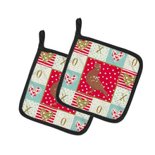 Load image into Gallery viewer, African Owl Pigeon Love Pot Holders - Set of 2 - Heat-Resistant Kitchen Essentials CK5380PTHD