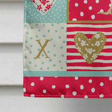 Load image into Gallery viewer, Texas Quail Love Flag Canvas House Size CK5384CHF