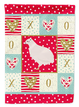 Load image into Gallery viewer, Texas Quail Love Flag Canvas House Size CK5384CHF