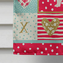 Load image into Gallery viewer, Dutch Rabbit Love Flag Canvas House Size CK5385CHF