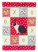 Load image into Gallery viewer, Dutch Rabbit Love Flag Canvas House Size CK5385CHF