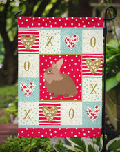 Load image into Gallery viewer, Lionhead Rabbit Love Garden Flag – Decorative Outdoor Yard Flag CK5387GF