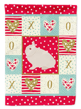 Load image into Gallery viewer, Hermelin Rabbit Love Flag Canvas House Size CK5391CHF
