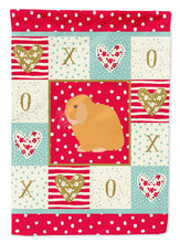 Load image into Gallery viewer, Holland Lop Rabbit Love Flag Canvas House Size CK5395CHF