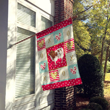 Load image into Gallery viewer, Jacob Sheep Love Flag Canvas House Size CK5402CHF
