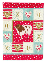 Load image into Gallery viewer, Jacob Sheep Love Flag Canvas House Size CK5402CHF