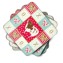 Load image into Gallery viewer, Jacob Sheep Love Coasters - Set of 4 Lightweight Foam, Absorbent Drink Coasters  CK5402FC
