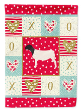 Load image into Gallery viewer, Dorper Sheep Love Flag Canvas House Size CK5405CHF