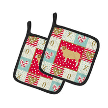 Load image into Gallery viewer, Horned Dorset Sheep Love Pot Holders - Set of 2 - Heat-Resistant Kitchen Essentials CK5407PTHD