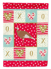 Load image into Gallery viewer, Jersey Buff Turkey Hen Love Garden Flag – Decorative Outdoor Yard Flag CK5411GF