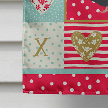 Load image into Gallery viewer, Norfolk Black Turkey Love Flag Canvas House Size CK5412CHF