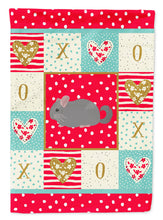Load image into Gallery viewer, Agouti Chinchilla Love Flag Canvas House Size CK5418CHF