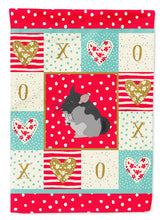Load image into Gallery viewer, Black Velvet Chinchilla Love Garden Flag – Decorative Outdoor Yard Flag CK5420GF
