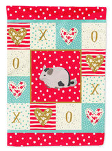 Load image into Gallery viewer, Mosaic Chinchilla Love Flag Canvas House Size CK5423CHF