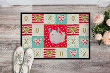 Load image into Gallery viewer, White Dominant Chinchilla Love Doormat - 18x27 Decorative Floor Mat – Indoor/Outdoor Rug with Artistic Flair CK5425MAT