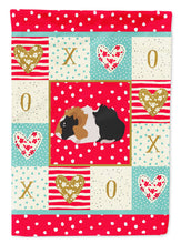 Load image into Gallery viewer, Abyssinian Guinea Pig Love Flag Canvas House Size CK5426CHF