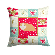 Load image into Gallery viewer, American Guinea Pig Love Throw Pillow - 14x14 Decorative Pillow – Art for Your Home &amp; Patio CK5427PW1414