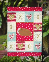 Load image into Gallery viewer, Crested Guinea Pig Love Garden Flag – Decorative Outdoor Yard Flag CK5428GF