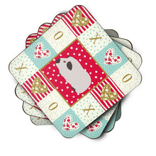 Load image into Gallery viewer, Himalayan Guinea Pig Love Coasters - Set of 4 Lightweight Foam, Absorbent Drink Coasters  CK5429FC
