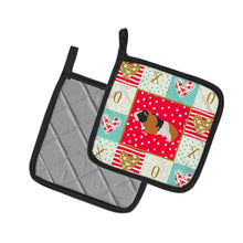 Load image into Gallery viewer, Rex Guinea Pig Love Pot Holders - Set of 2 - Heat-Resistant Kitchen Essentials CK5432PTHD