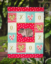 Load image into Gallery viewer, Skinny Guinea Pig Love Garden Flag – Decorative Outdoor Yard Flag CK5435GF