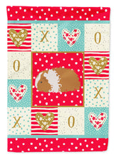 Load image into Gallery viewer, Texel Guinea Pig Love Flag Canvas House Size CK5437CHF