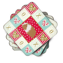 Load image into Gallery viewer, Texel Guinea Pig Love Coasters - Set of 4 Lightweight Foam, Absorbent Drink Coasters  CK5437FC