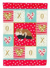 Load image into Gallery viewer, European Hamster Love Flag Canvas House Size CK5441CHF